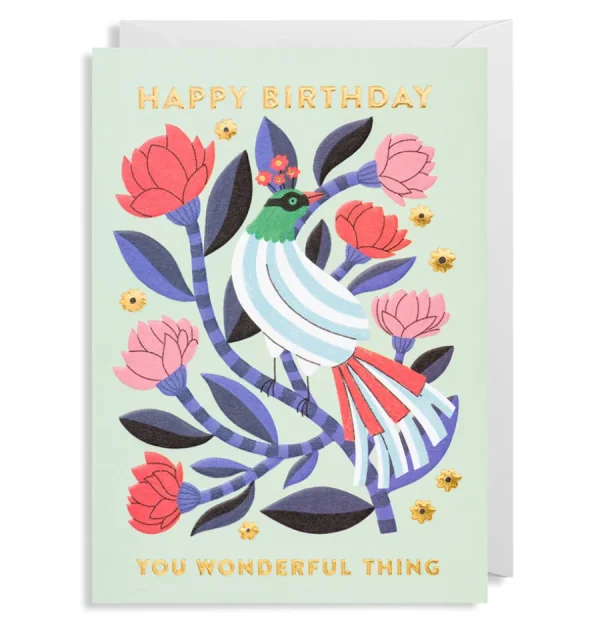 Klang u0026 Kleid Papeterie>Carte - Happy birthday you wonderful thing