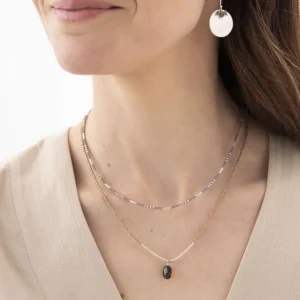 A Beautiful Story Colliers>Collier Admire - Quartz fumé