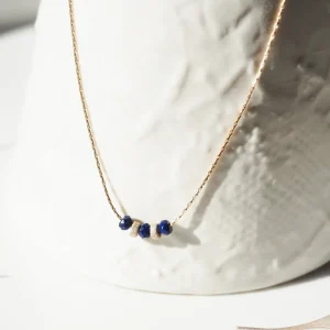 Les Rubans de Marionnette Colliers>Collier Esmeralda - bleu