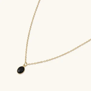 Kariboo Colliers>Collier Louise Moyen - Onyx