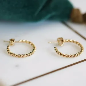 Kariboo Boucles D'oreille>Créoles Camille ouvertes