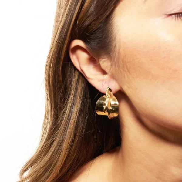 Odette New York Boucles D'oreille>Créoles Gaia - doré