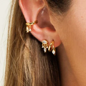 Shlomit Ofir Boucles D'oreille>Créoles Jupiter - argenté