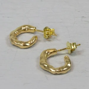 Jeh Boucles D'oreille>Créoles Lus - doré