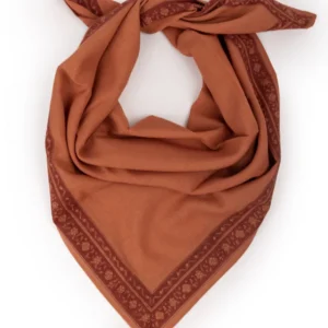 Bindi Atelier Foulards>Foulard - Miya Terracotta