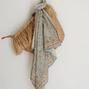 Bindi Atelier Foulards>Foulard - Sarika Matcha