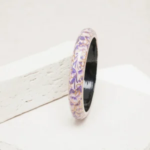 Feeka Bracelets>Jonc Asha - lilas