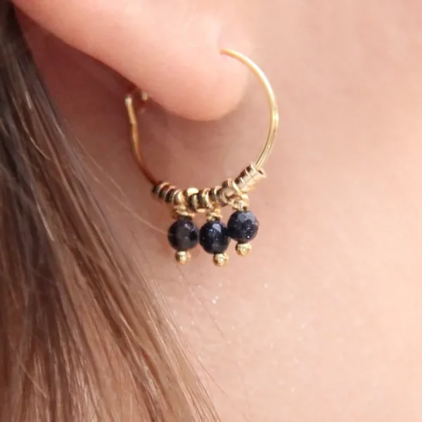 Kariboo Boucles D'oreille>Mini Créoles Romane