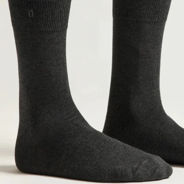 Odaje Chaussettes | Chaussettes>Pack 3 chiné - noir gris vert