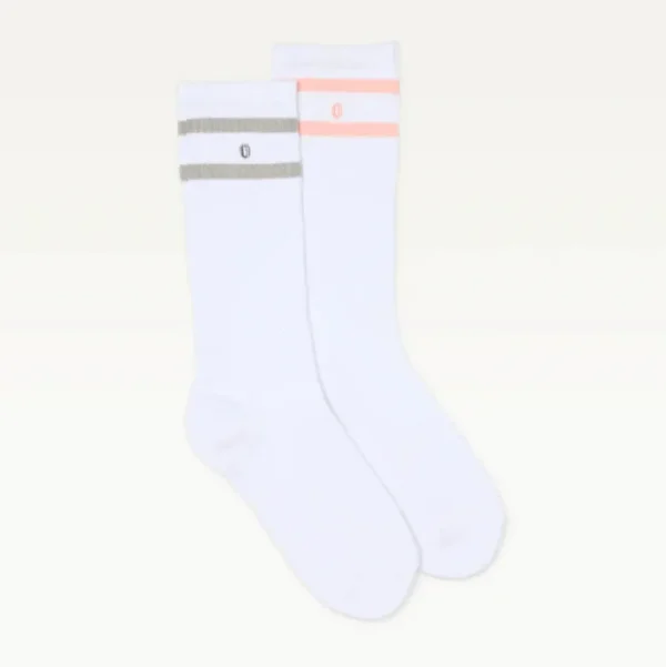 Odaje Chaussettes | Chaussettes>Pack 2 sport - gris rose