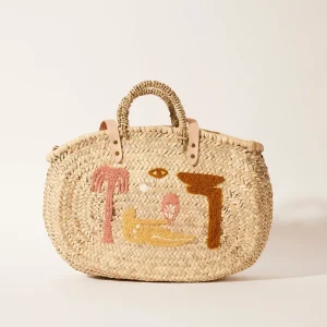 Maradji Sacs>Panier Olympe - terracotta M