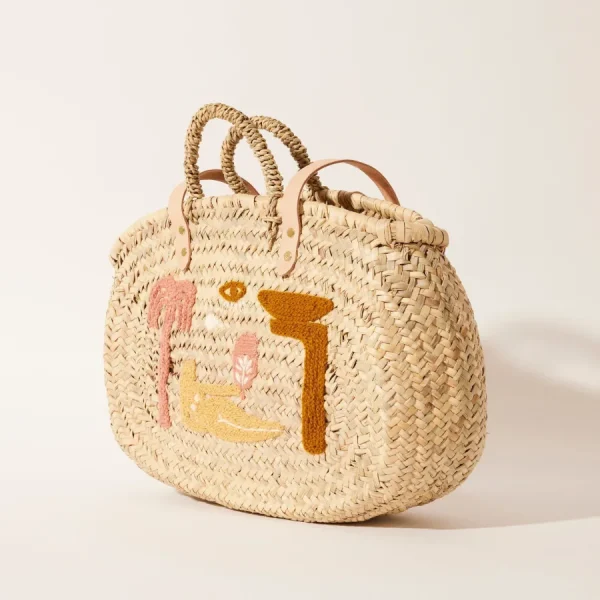 Maradji Sacs>Panier Olympe - terracotta M