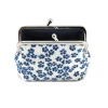 Fräulein Rosarot Petite Maroquinerie>Petit porte-monnaie à clips - Sakura natur