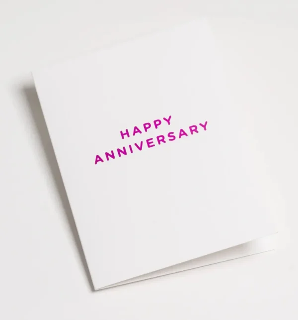 Klang u0026 Kleid Papeterie>Petite Carte - Happy anniversary