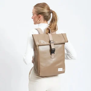 Souleway Sacs | Unisexe>Sac à dos Foldtop - Mocha Brown (Oleatex)