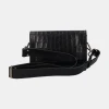 Ann Kurz Sacs>Sac AKPerfect square - croco black