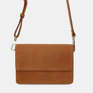 Ann Kurz Sacs>Sac AKPerfect square - suède brown