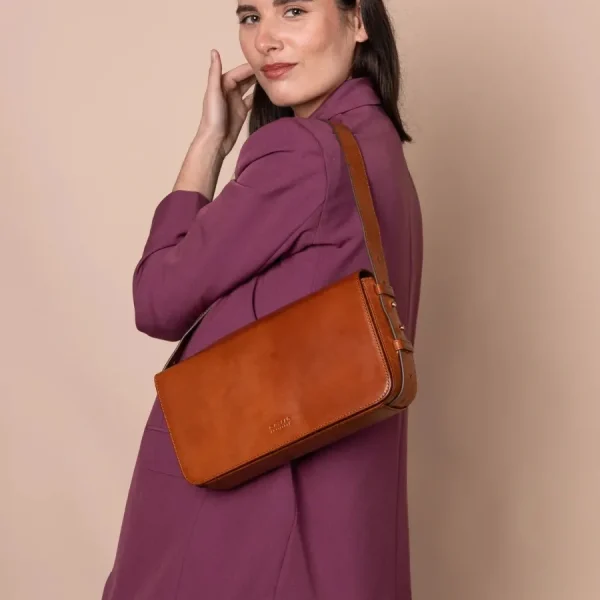 O My Bag Bagues | Sacs>Sac Gina Baguette - cognac classic leather