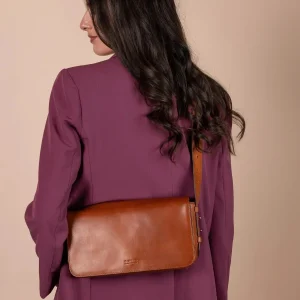 O My Bag Bagues | Sacs>Sac Gina Baguette - cognac classic leather