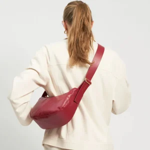 Souleway Sacs>Sac Half Moon - cherry red - Small