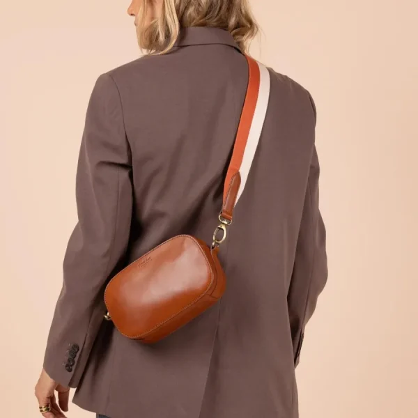 O My Bag Sacs>Sac Maya - cuir cognac