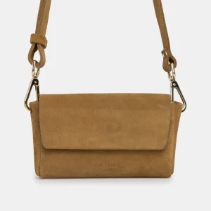 Ann Kurz Sacs>Sac Mini Pack - Suede Muschio