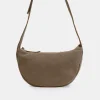 Ann Kurz Sacs>Sac Sac AKHalfmoon soft - Suede olive