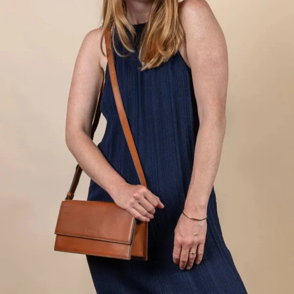 O My Bag Sacs>Sac Stella - Cognac Classic Leather