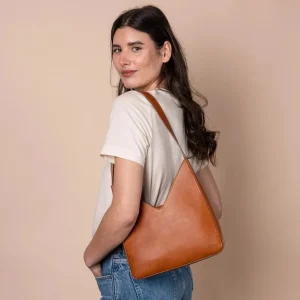 O My Bag Sacs>Sac Vicky - Cognac Classic Leather